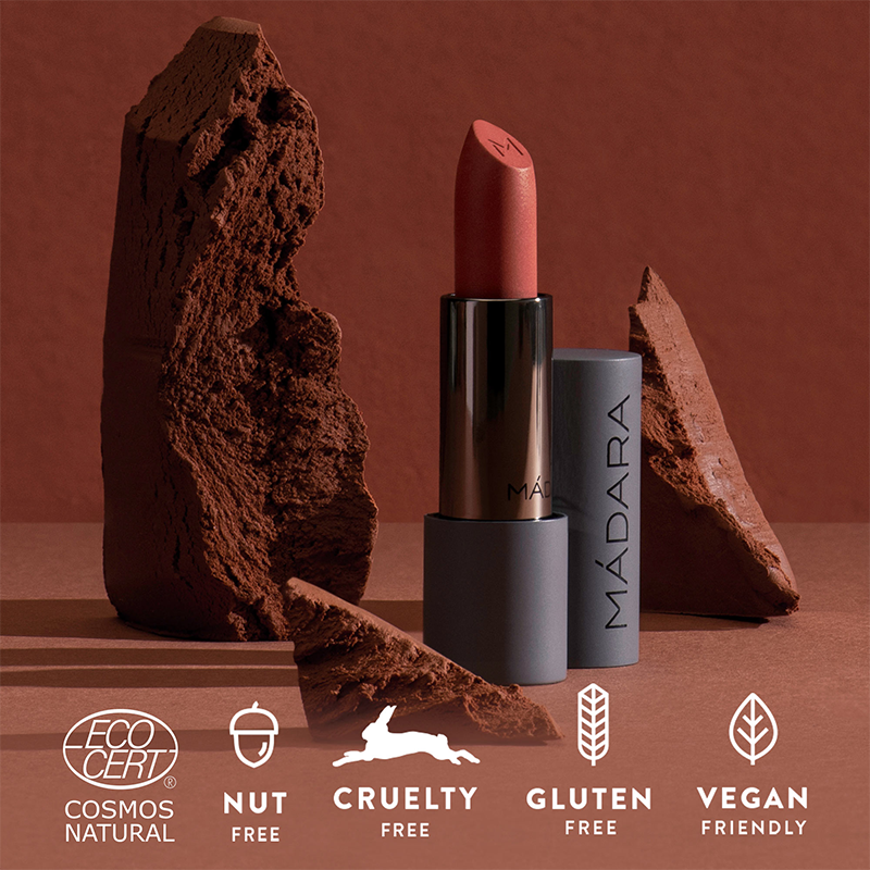 MADARA Velvet Wear Matte Cream Lipstick #33 Magma (3.8 G) MADARA