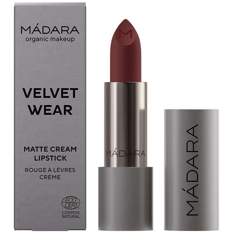 MADARA Velvet Wear Matte Cream Lipstick #35 Dark Nude (3.8 G) MADARA