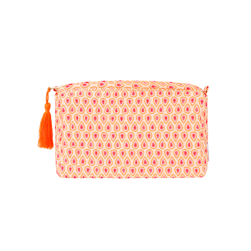 Gimme Make-up tas Oranje Retro