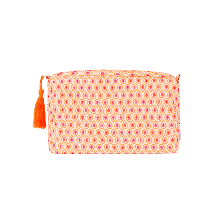 Gimme Make-up tas Oranje Retro