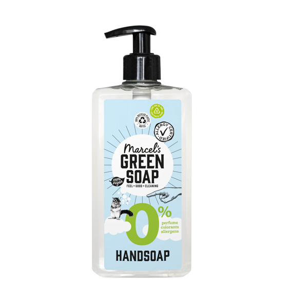 Marcel's Green Soap Handzeep 0% (500 ML) - Parfumvrij