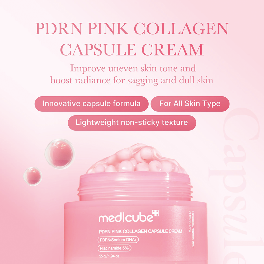 MediCube PDRN Pink Collagen Capsule Cream MediCube