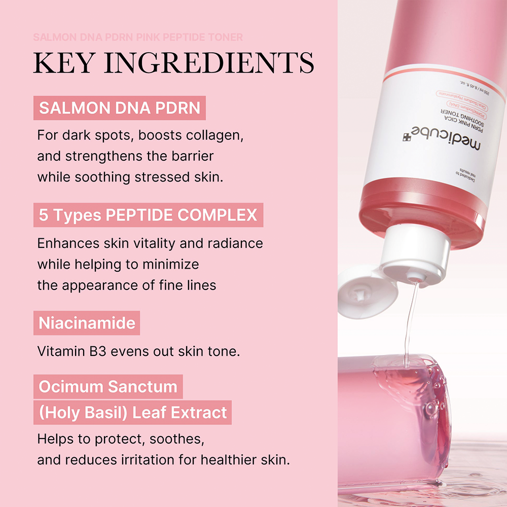 MediCube PDRN Pink Cica Soothing Toner MediCube