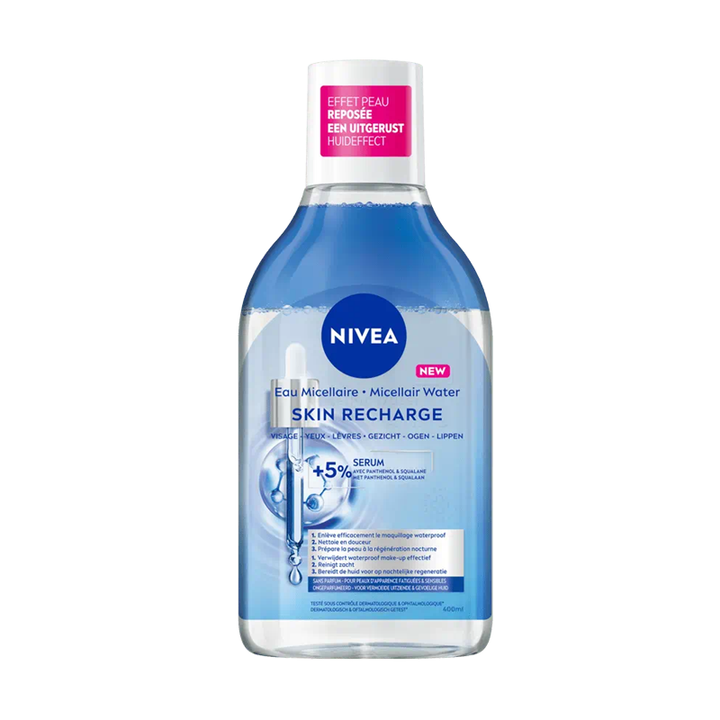 Micellair water zonder parfum van NIVEA – zachte verzorging voor gevoelige huid