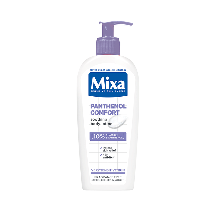 Mixa Panthenol Comfort Kalmerende Body Lotion voor Lichaam en Handen Mixa