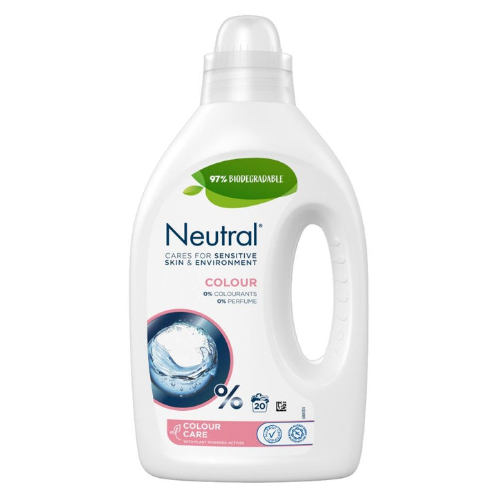 Neutral Vloeibaar wasmiddel kleur parfumvrij (1000 ML)