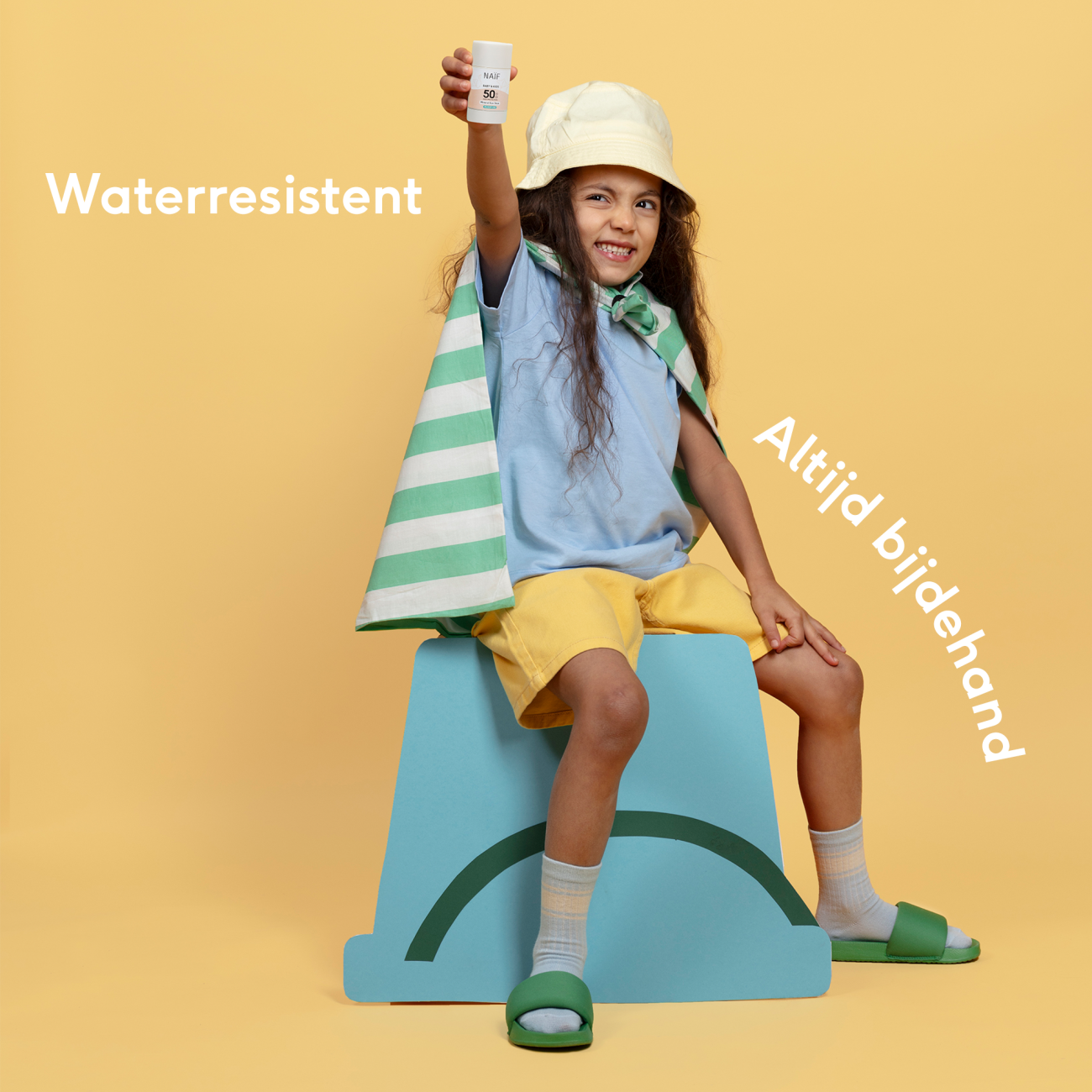 Zonnestick van naif zonder parfum