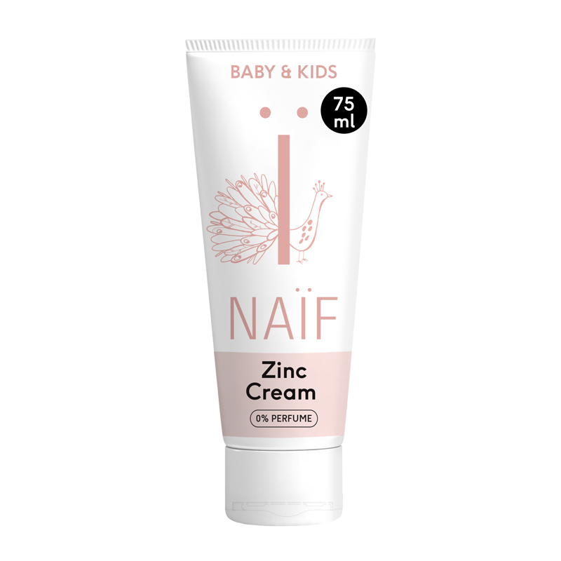 Naïf Zink Crème voor Baby & Kids (75 ML) - Parfumvrij