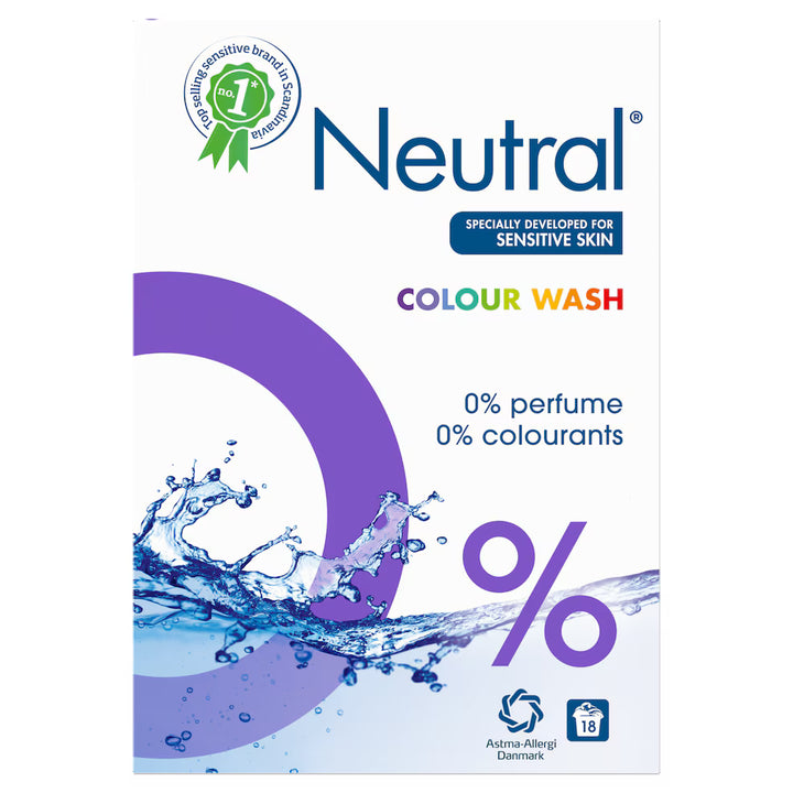 Neutral Waspoeder Kleur parfumvrij (1.187 KG)