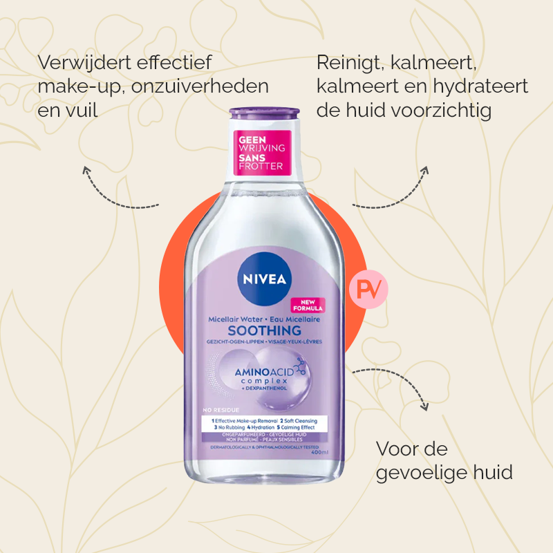 Nivea micellair water parfumvrij