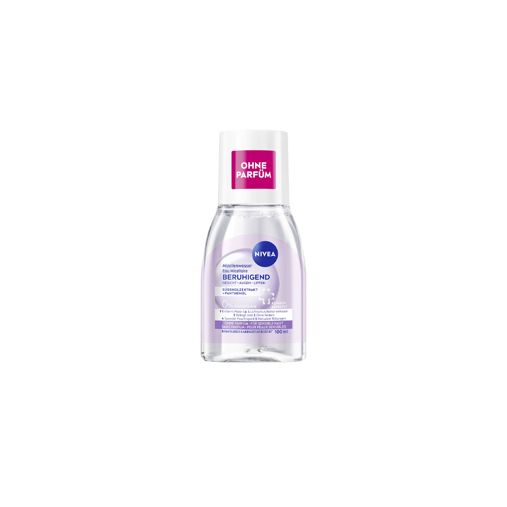 NIVEA Kalmerend Micellair Water Parfumvrij Mini (100 ml)
