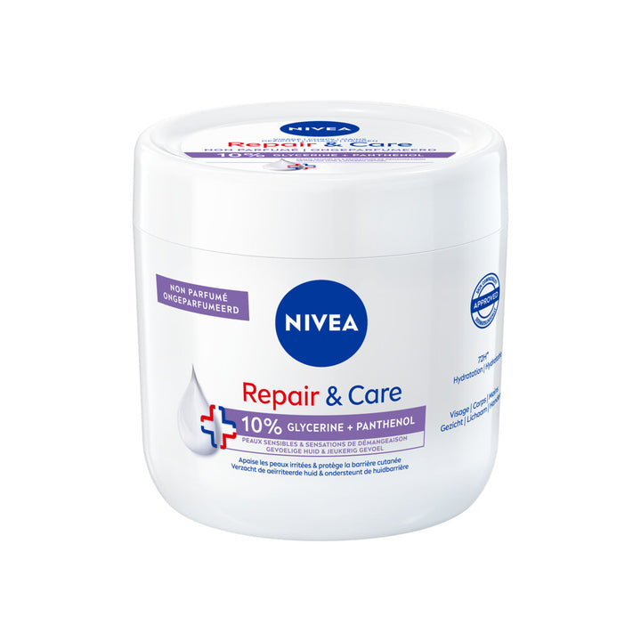 Nivea Repair & care bodycreme parfumvrij sensitive (400 ML)