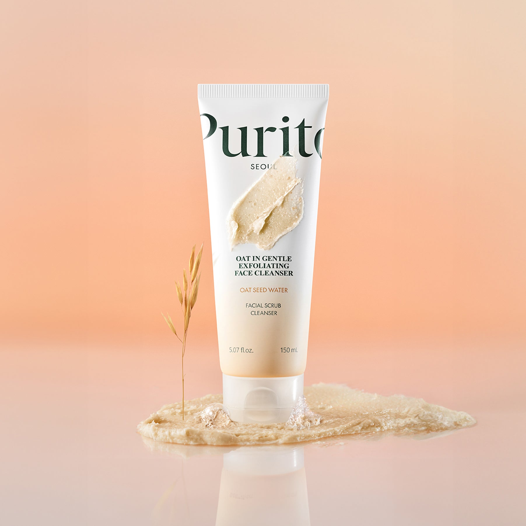 PURITO Oat In Gentle Exfoliating Face Cleanser (150 ML) Purito