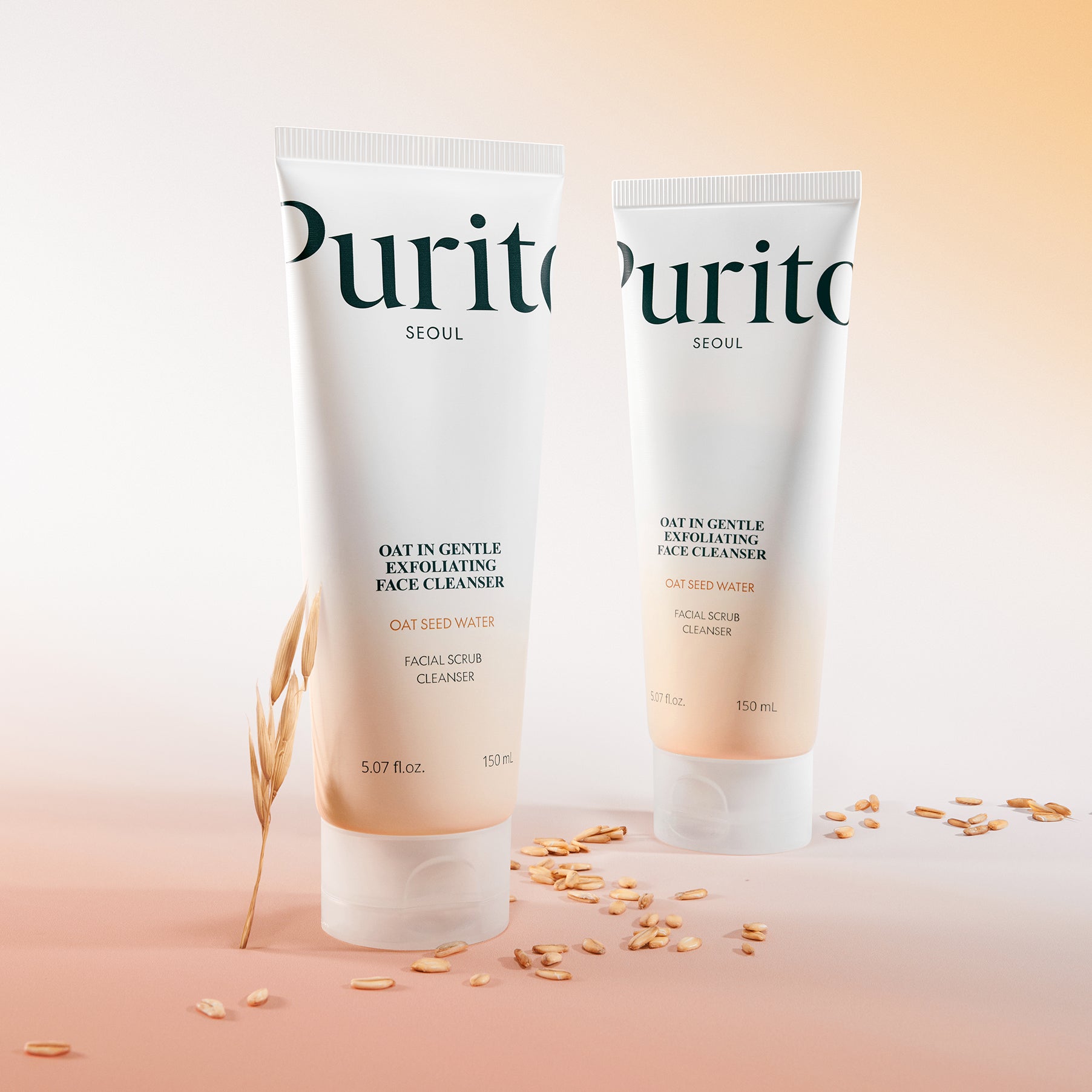 PURITO Oat In Gentle Exfoliating Face Cleanser (150 ML) Purito