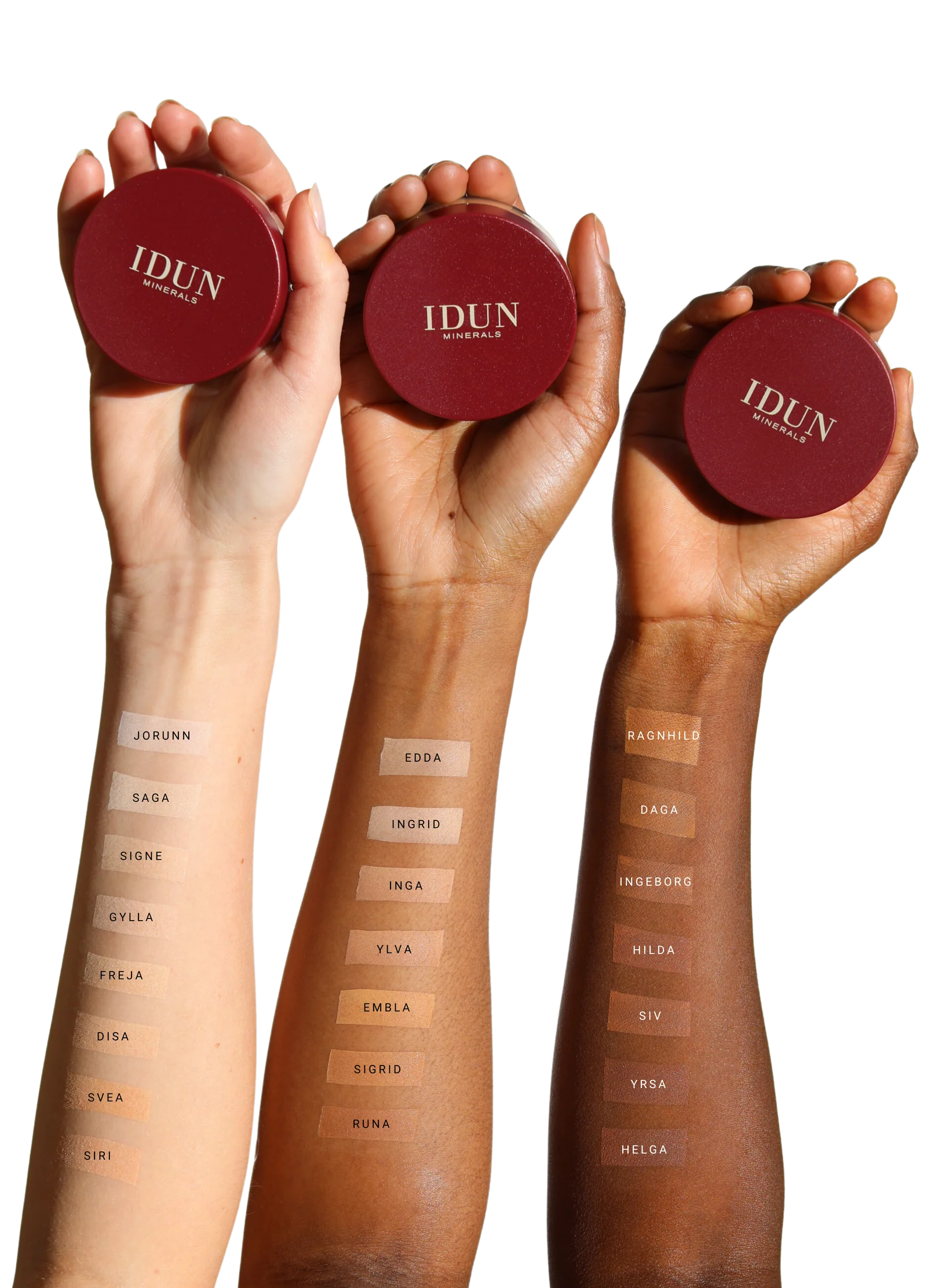 IDUN Minerals Mineral Powder Foundation Jorunn Extra Light Neutral (7 G) IDUN Minerals