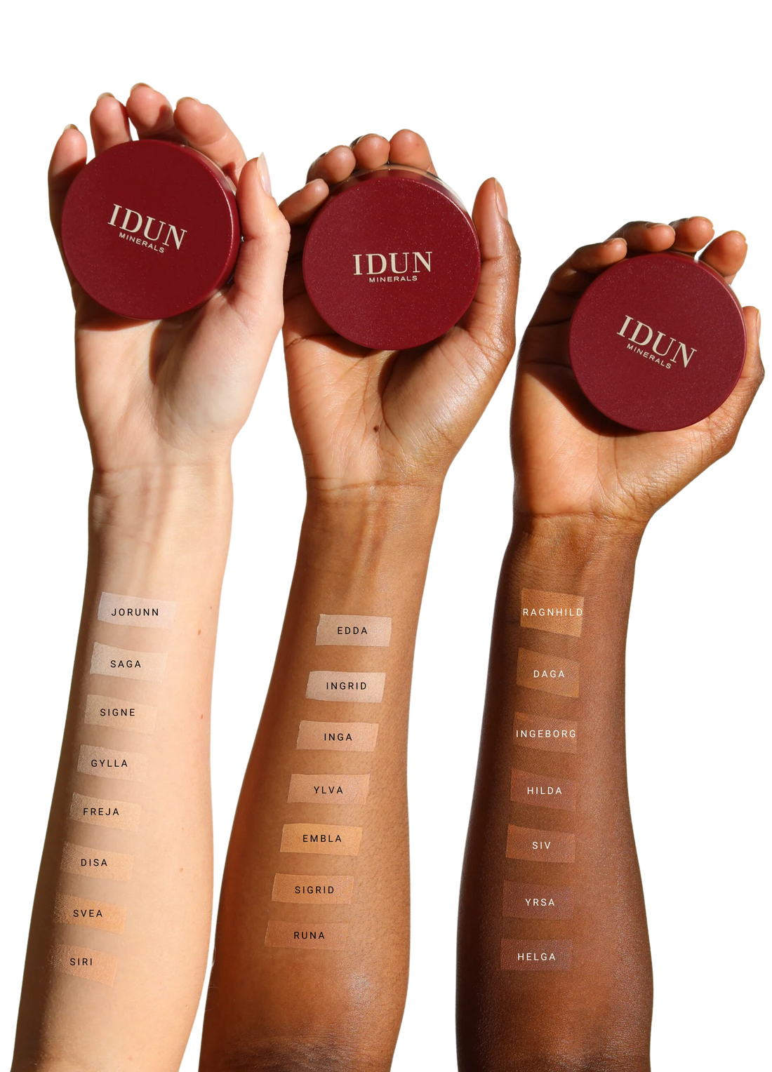 IDUN Minerals Mineral Powder Foundation Jorunn Extra Light Neutral (7 G) IDUN Minerals