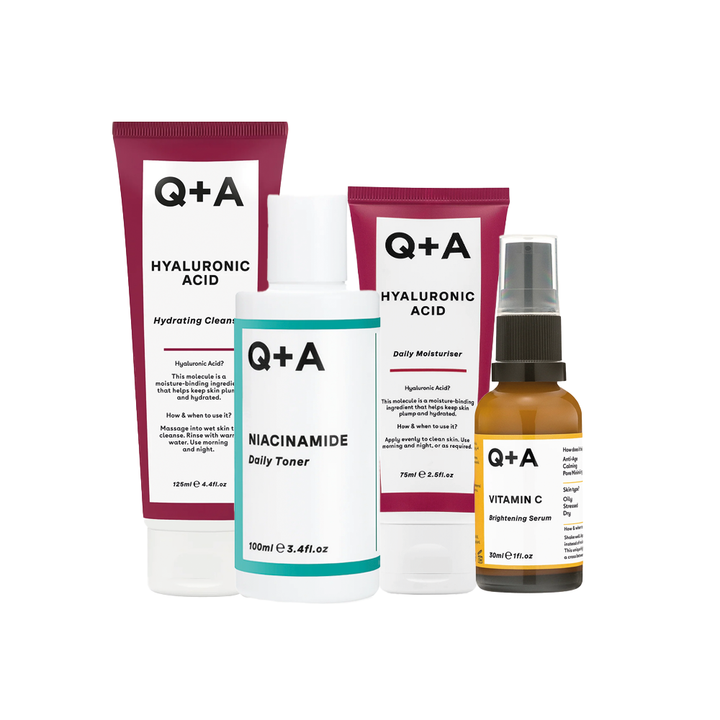 Q+A Skincare Routine - Daily essentials Normale huid Parfumvrij