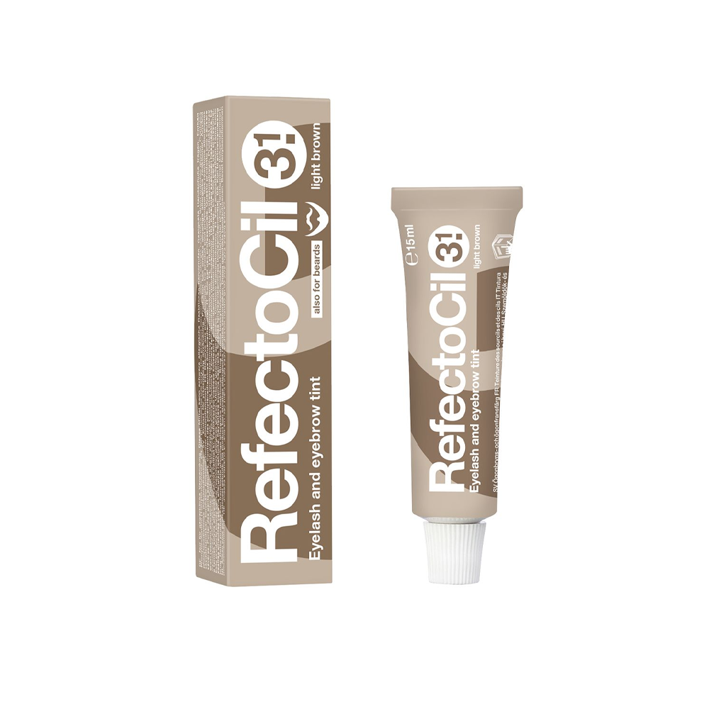 RefectoCil Wenkbrauw- en Wimperverf Lichtbruin Nr. 3.1 (15 ML) RefectoCil
