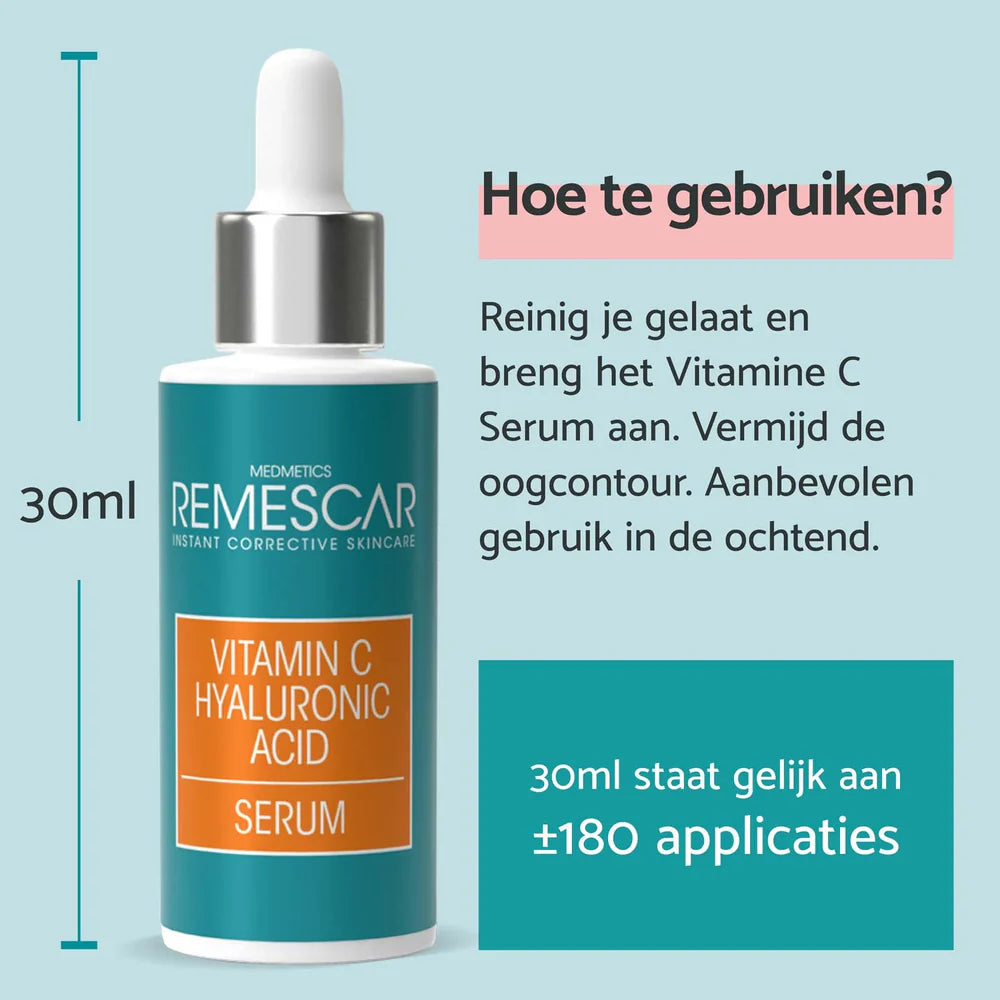 Remescar Vitamine C serum (30 ML) - Parfumvrij