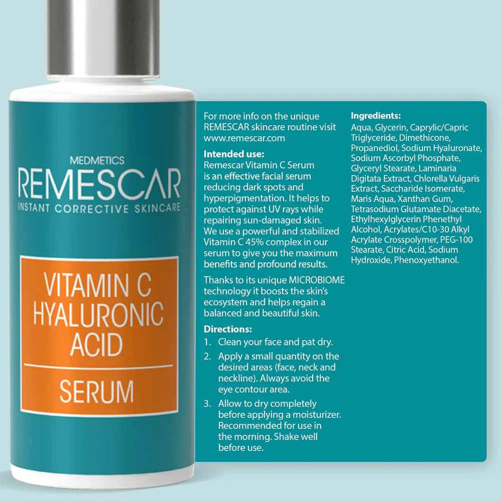 Remescar Vitamine C serum (30 ML) - Parfumvrij