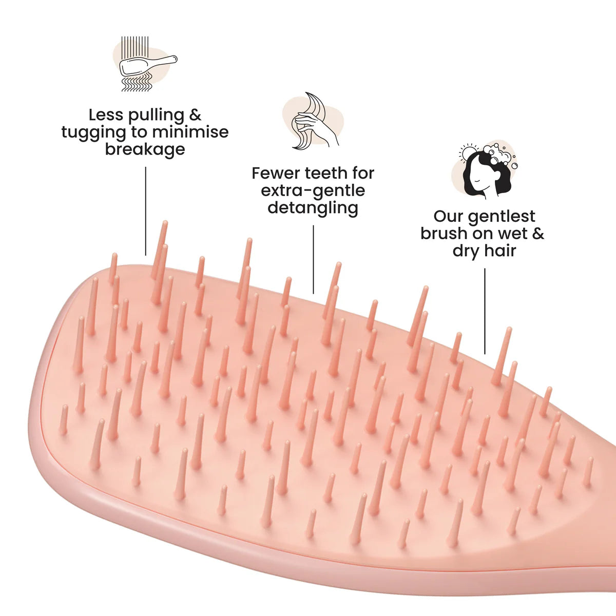 Tangle Teezer Ultimate Detangler Extra Gentle Saffron Tangle Teezer