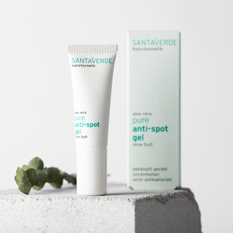 Anti spot gel van Santaverde zonder parfum met aloe vera