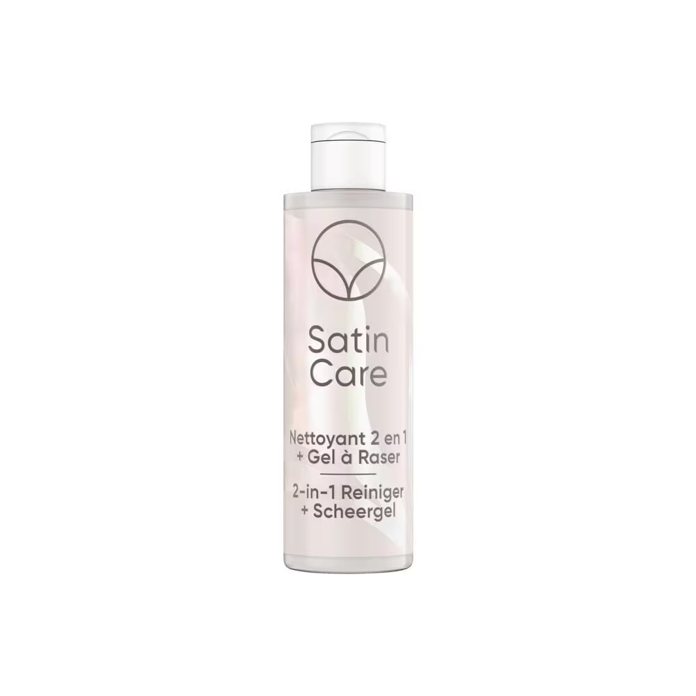 Gilette Satin scheergel en reiniger parfumvrij
