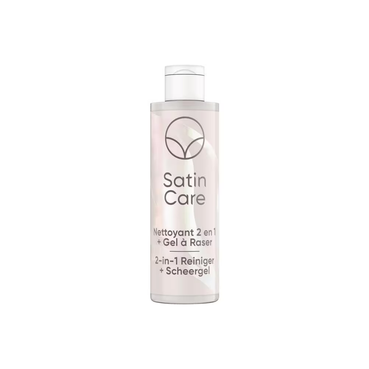 Gilette Satin scheergel en reiniger parfumvrij