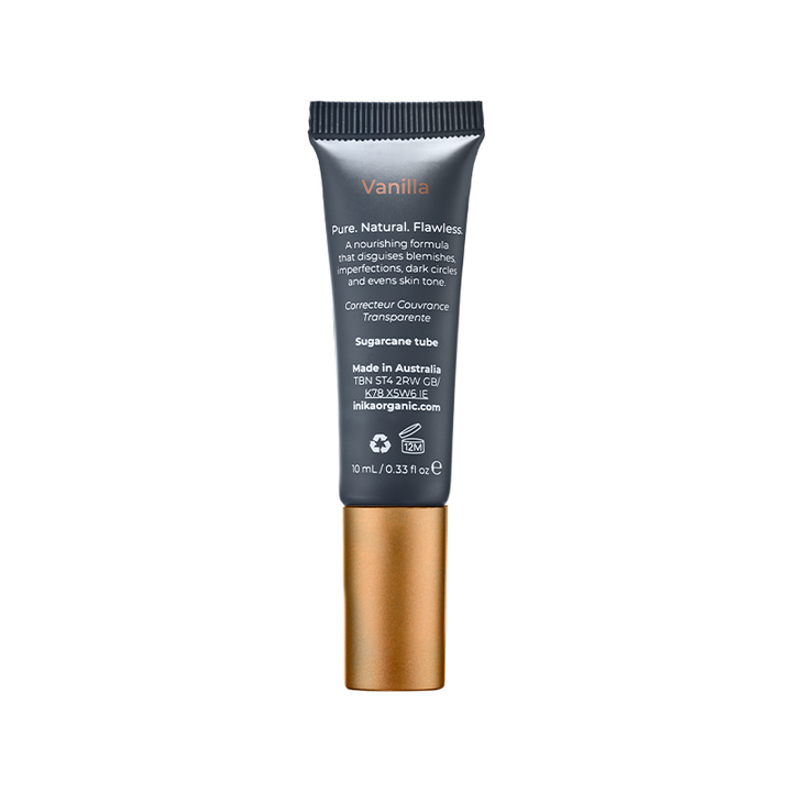INIKA Organic Sheer Coverage Concealer - Vanilla 10mL