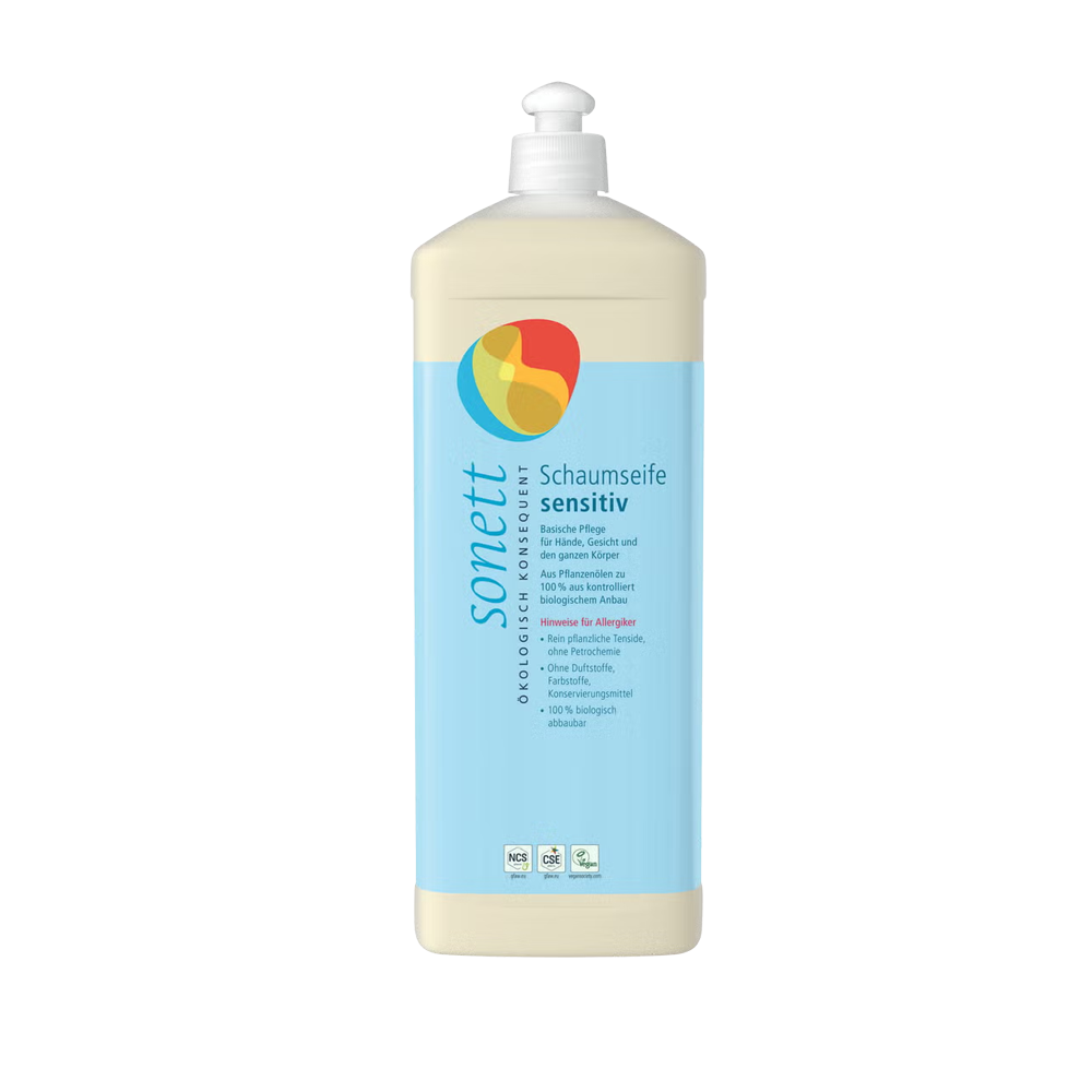 Sonett Schuimzeep Sensitief Navulverpakking (1000 ML) Sonett