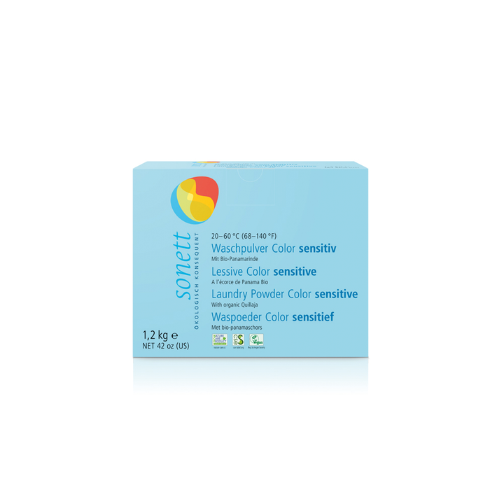 Sonett Ecologische Waspoeder Kleur Sensitief (1,2 KG) Sonett