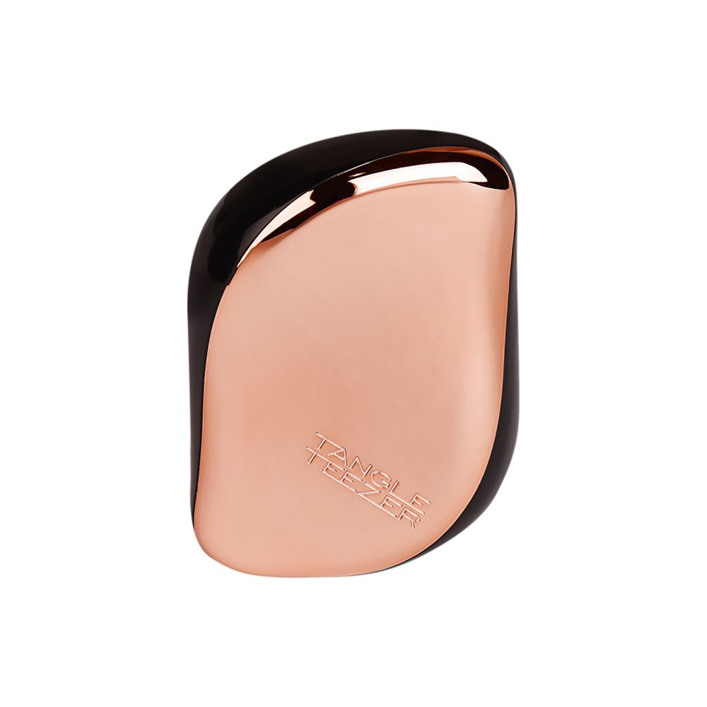 Tangle Teezer Compact Hairbrush Rose Gold Black Tangle Teezer