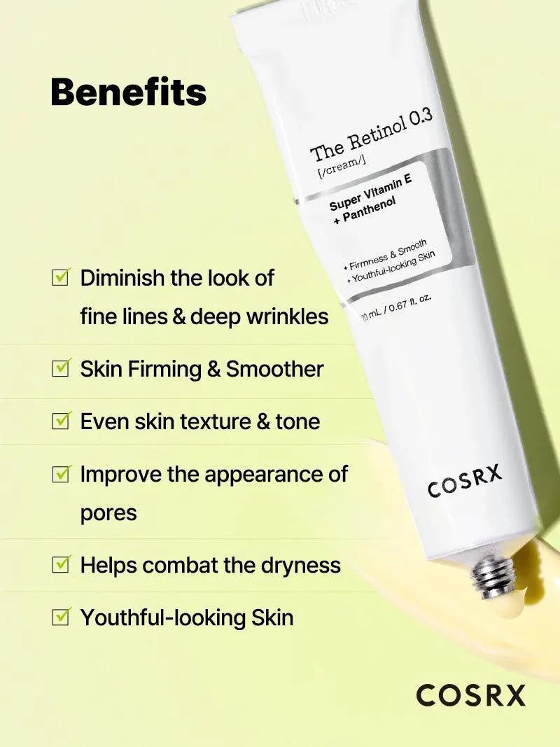 COSRX The Retinol 0.3 Cream (20 ML) COSRX