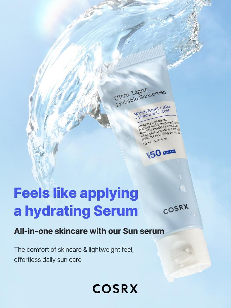 COSRX Ultra Light Invisible Sunscreen SPF50 PA++++ (50 ML) COSRX