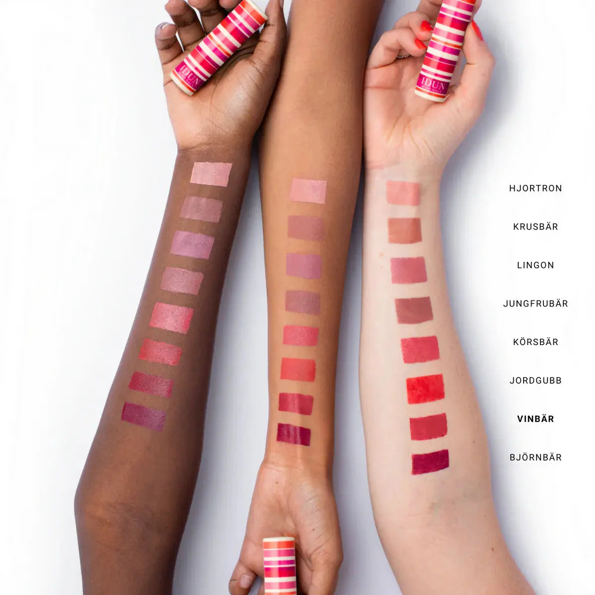 IDUN Minerals Matte Lipstick Vinbär Rich Wine Red (4 G) IDUN Minerals