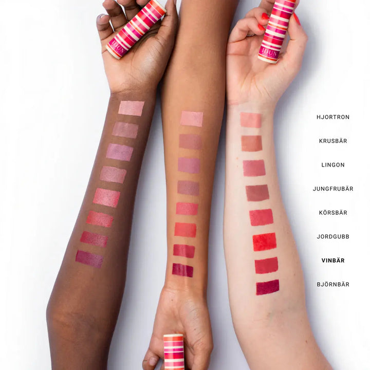 IDUN Minerals Matte Lipstick Vinbär Rich Wine Red (4 G) IDUN Minerals