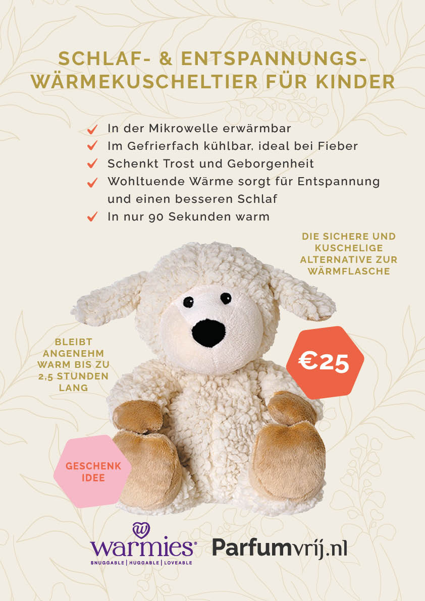 Warmies Warmteknuffel Schaap zonder lavendel Warmies