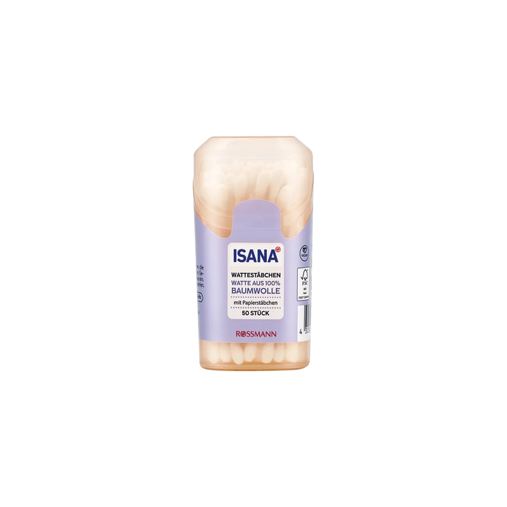 ISANA Wattenstaafjes Reisbox (50 stuks)
