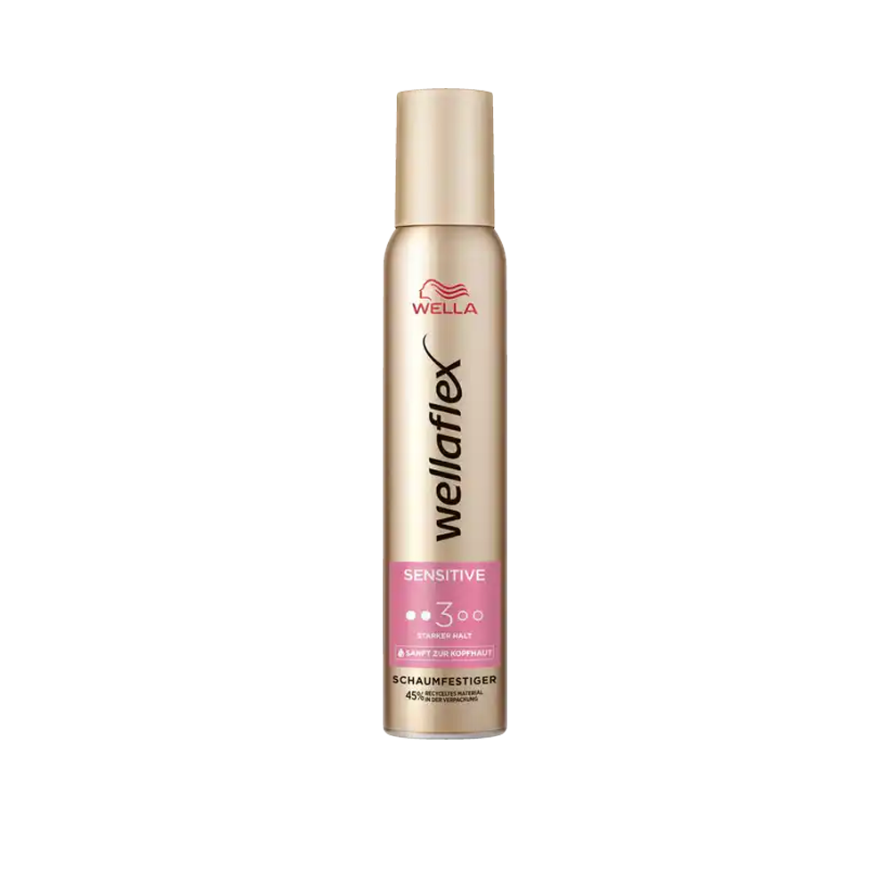 Wella Flex Sensitive Haarmousse 3 zonder parfum Wella