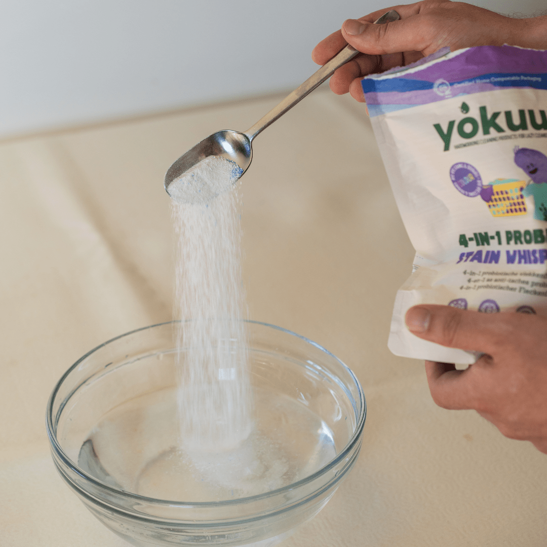 Yokuu 4 in 1 Probiotische Vlekkenfluisteraar voor Witte Was (360 GR)