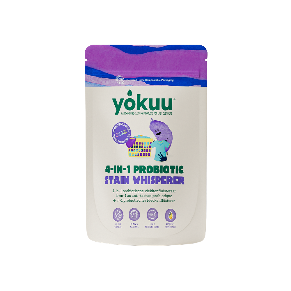 Yokuu 4 in 1 Probiotische Vlekkenfluisteraar voor Gekleurde Was (1020 GR)