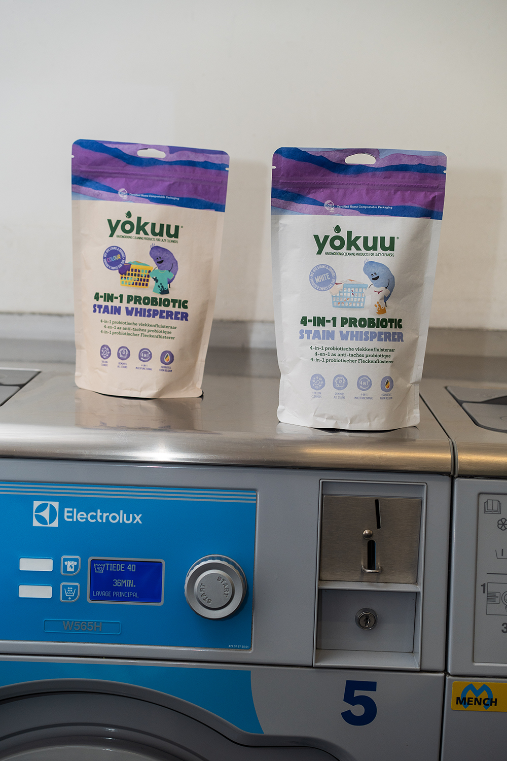 Yokuu 4 in 1 Probiotische Vlekkenfluisteraar voor Witte Was (360 GR)