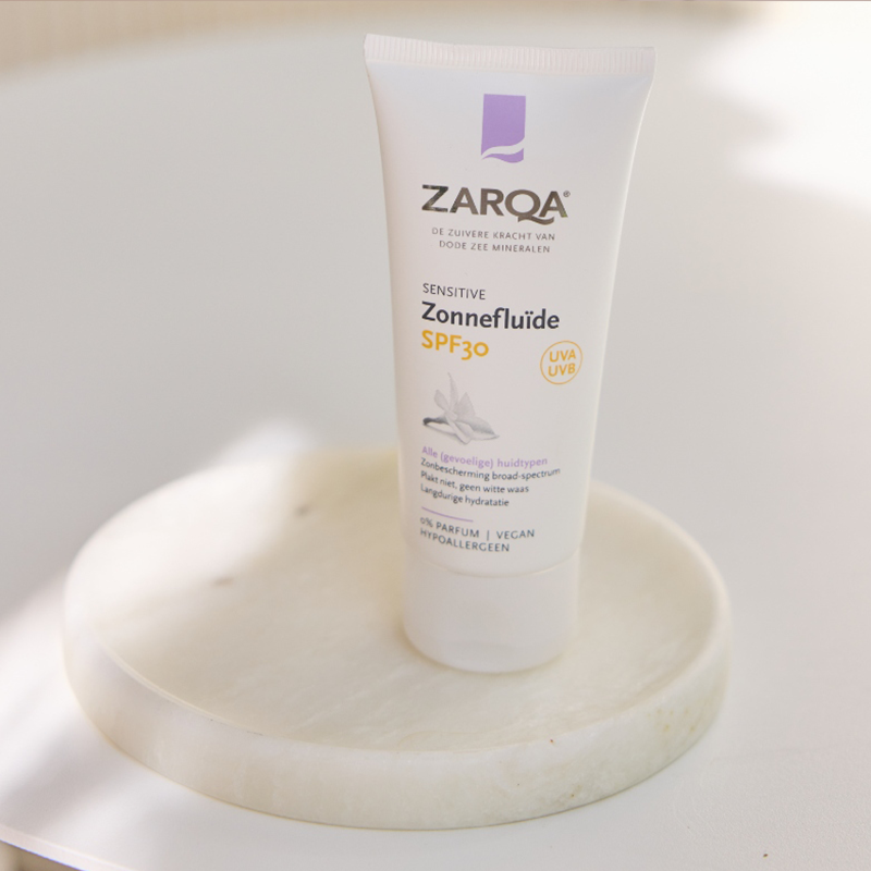 Zarqa Zonnefluïde SPF30 Sensitive (50ml) Zarqa