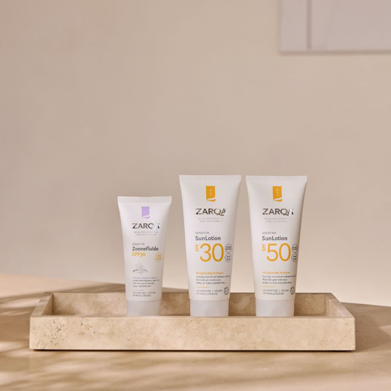 Zarqa Zonnefluïde SPF30 Sensitive (50ml) Zarqa