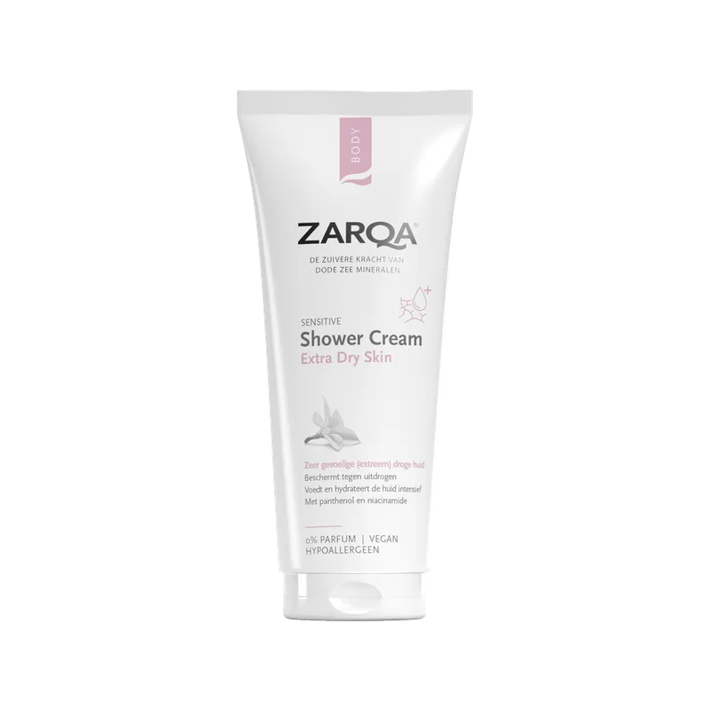 Zarqa Dry Skin Shower Cream Sensitive (200 ML) Zarqa