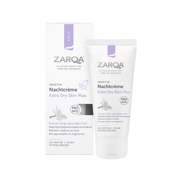 Zarqa Nachtcreme Extra Dry Skin Plus Sensitive (50 ML)