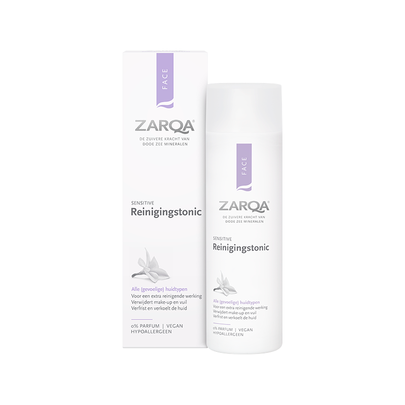 Zarqa Reinigingstonic Sensitive (200ml) - Parfumvrij