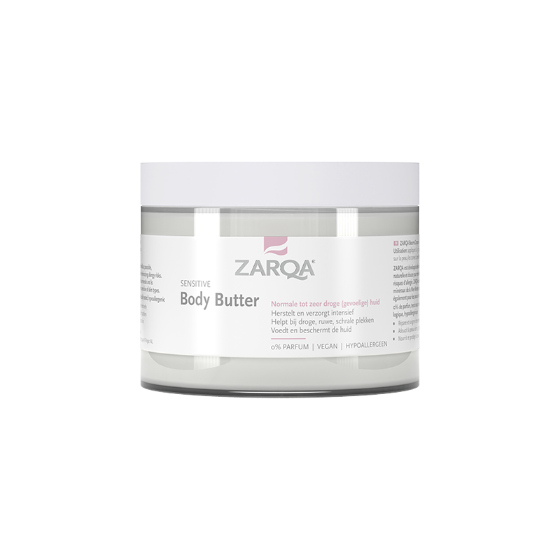 Zarqa Body Butter Sensitive (250ml) - Parfumvrij