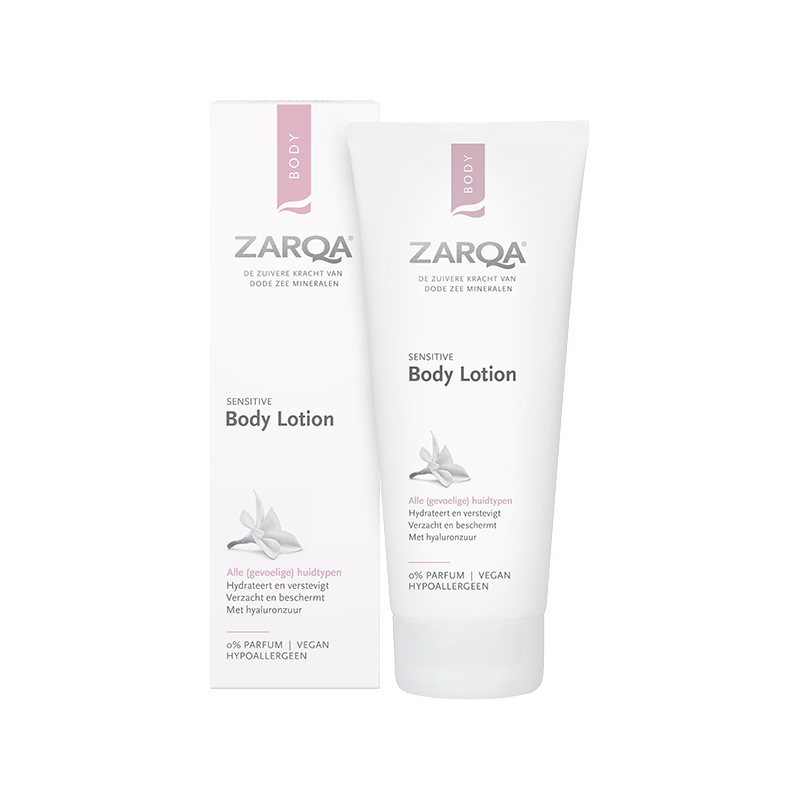 Zarqa Bodylotion Sensitive (200ml) - Parfumvrij