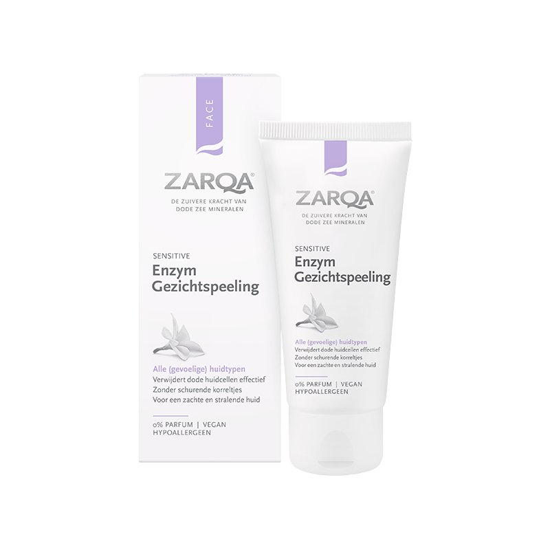 Zarqa Enzym Gezichtspeeling Sensitive (50ml) Zarqa